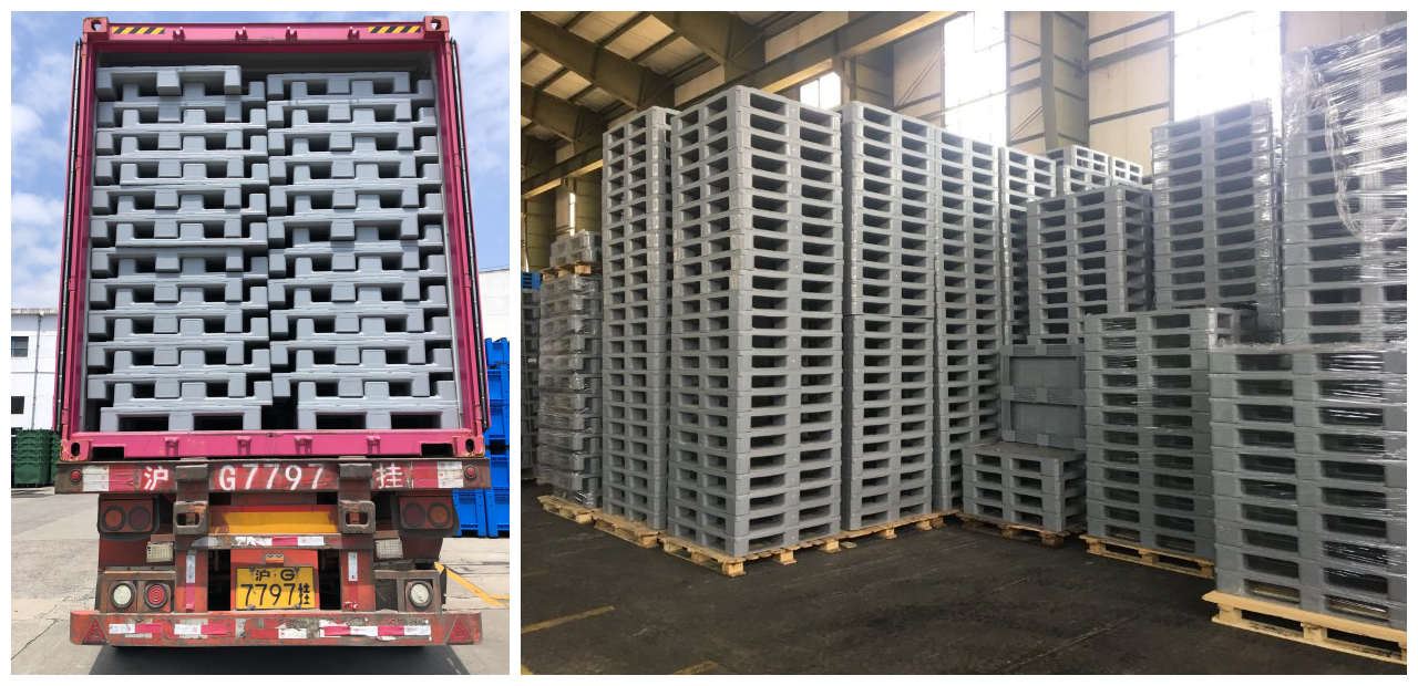 plastic pallets for storage