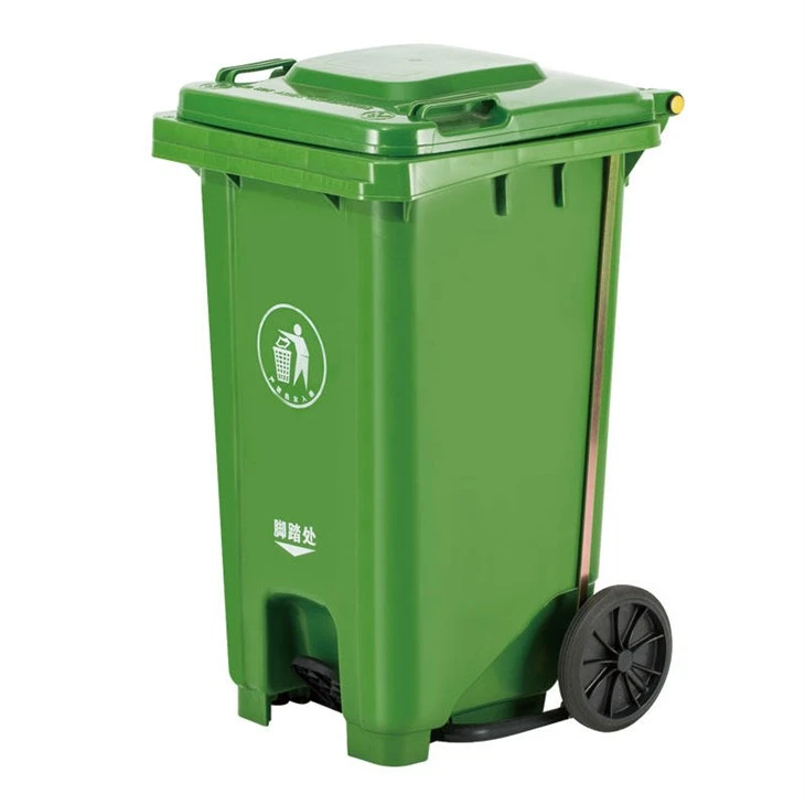 Cubo De Basura De Plástico De 240 Litros